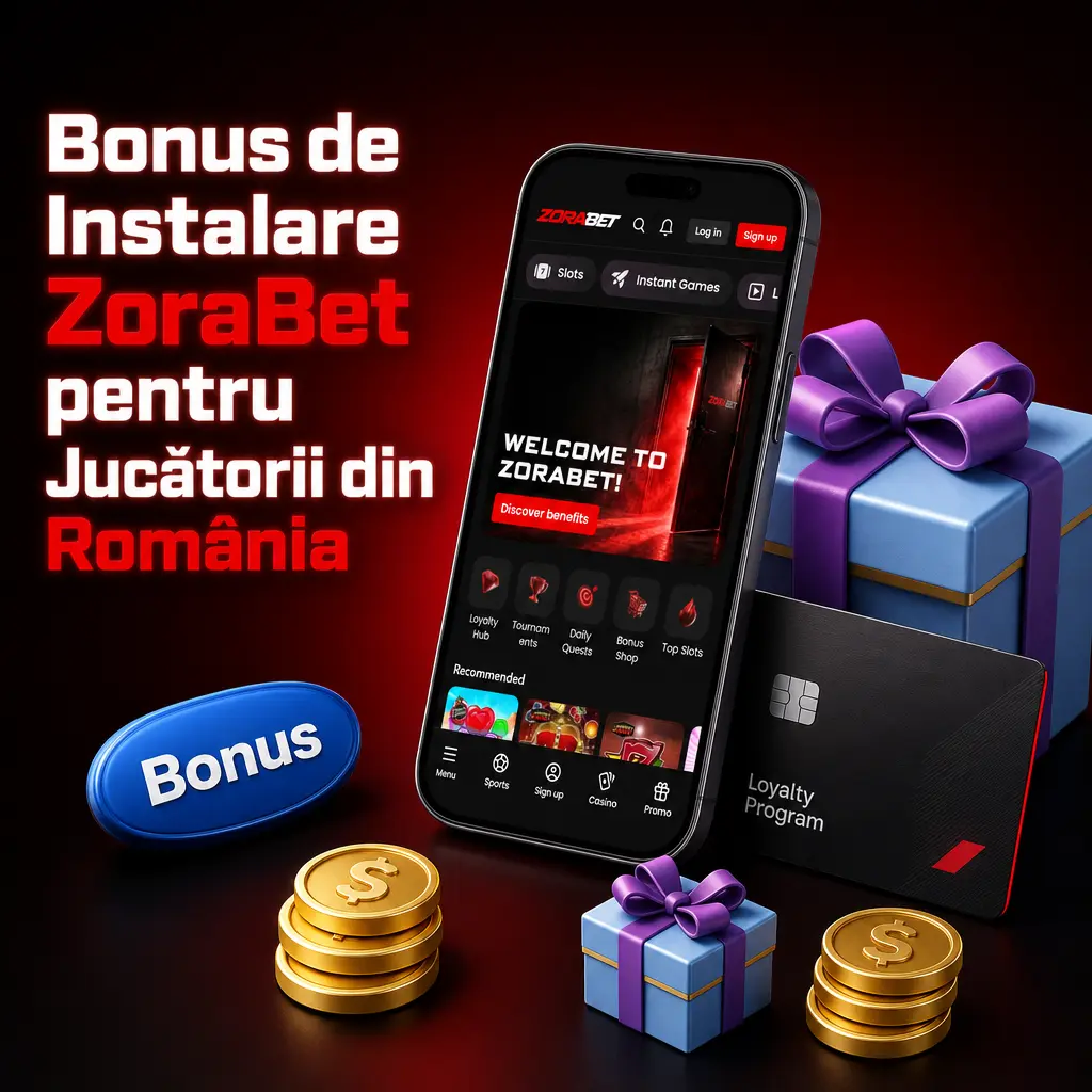 Bonus de instalare ZoraBet România: 4 bonusuri de bun venit 500% până la 3.000 EUR pentru sloturi, cazino live și sport