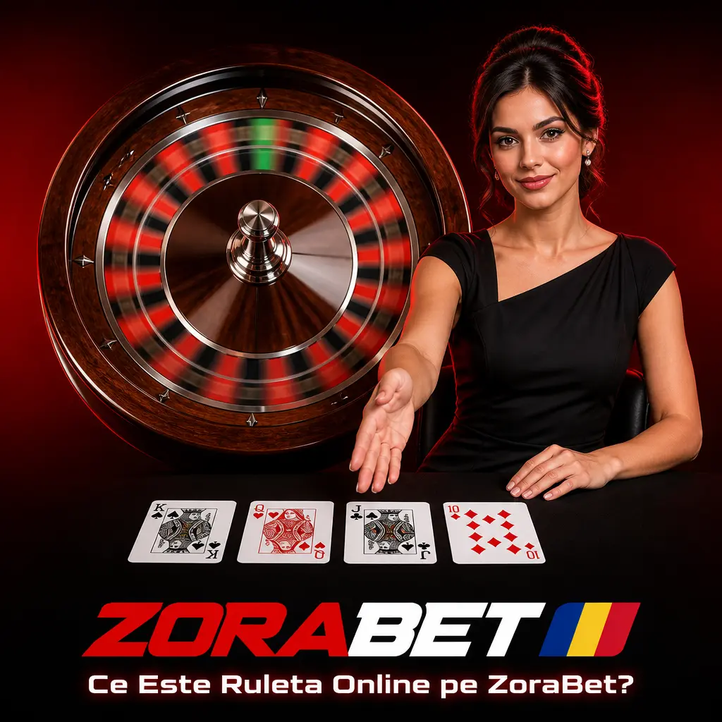 Roată de ruletă online pe ZoraBet cu variante europene, americane și live pentru jucătorii din România