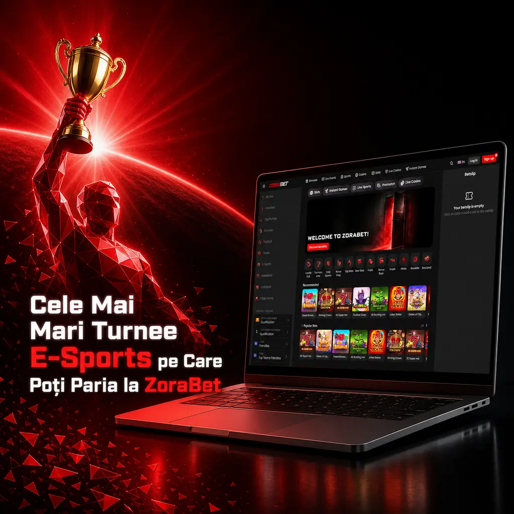 Turnee majore esports 2026 disponibile pe ZoraBet: CS2, Dota 2, LoL, Valorant și altele
