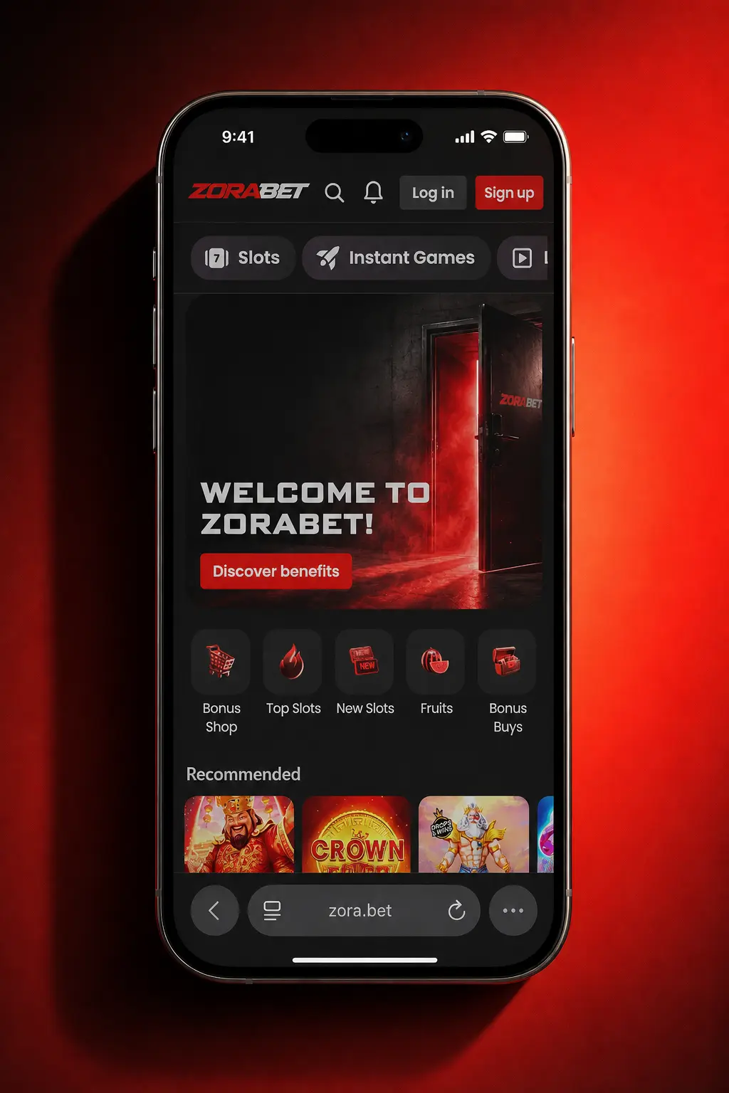 Ghid instalare aplicație ZoraBet iOS pe iPhone prin Safari, adăugare PWA pe ecranul principal