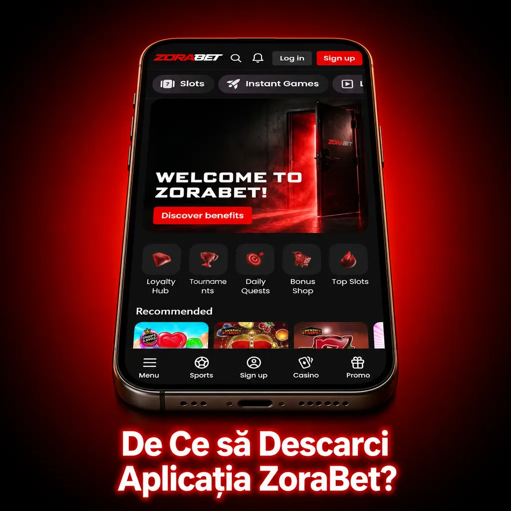 Aplicația ZoraBet pe mobil cu pariuri live, cazino și bonus 500% până la 3.000 EUR