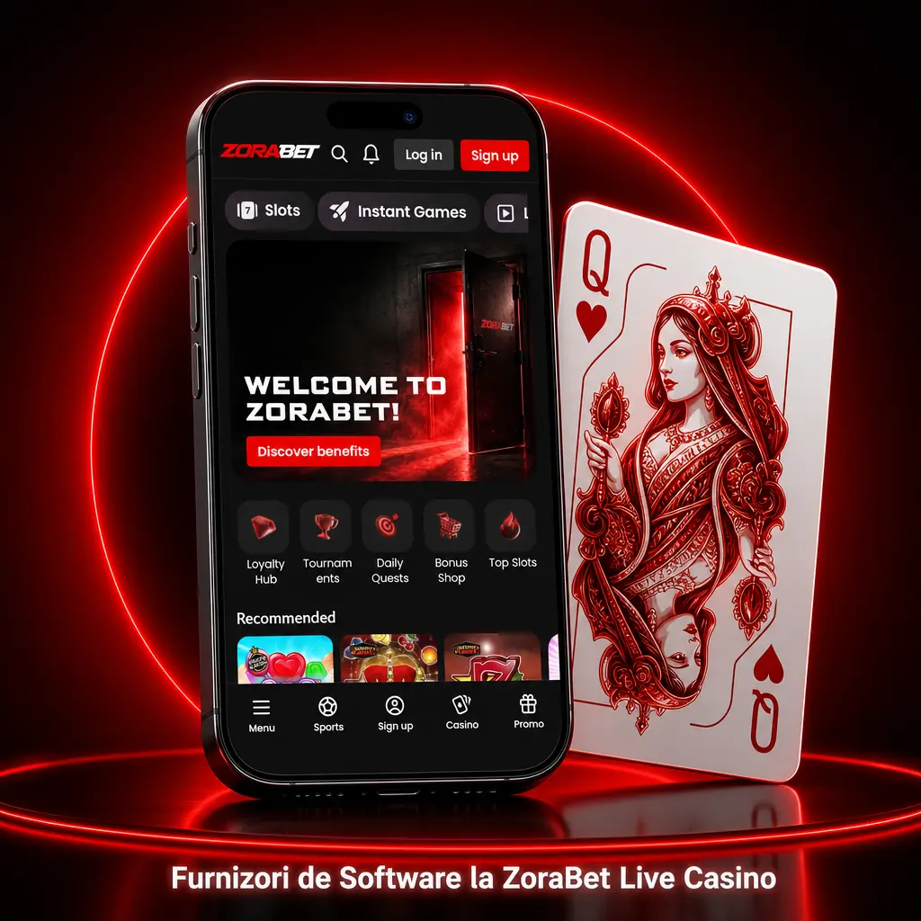 Furnizori software ZoraBet Live Casino: Evolution, Pragmatic Play, Playtech, Ezugi, NetEnt, BetGames