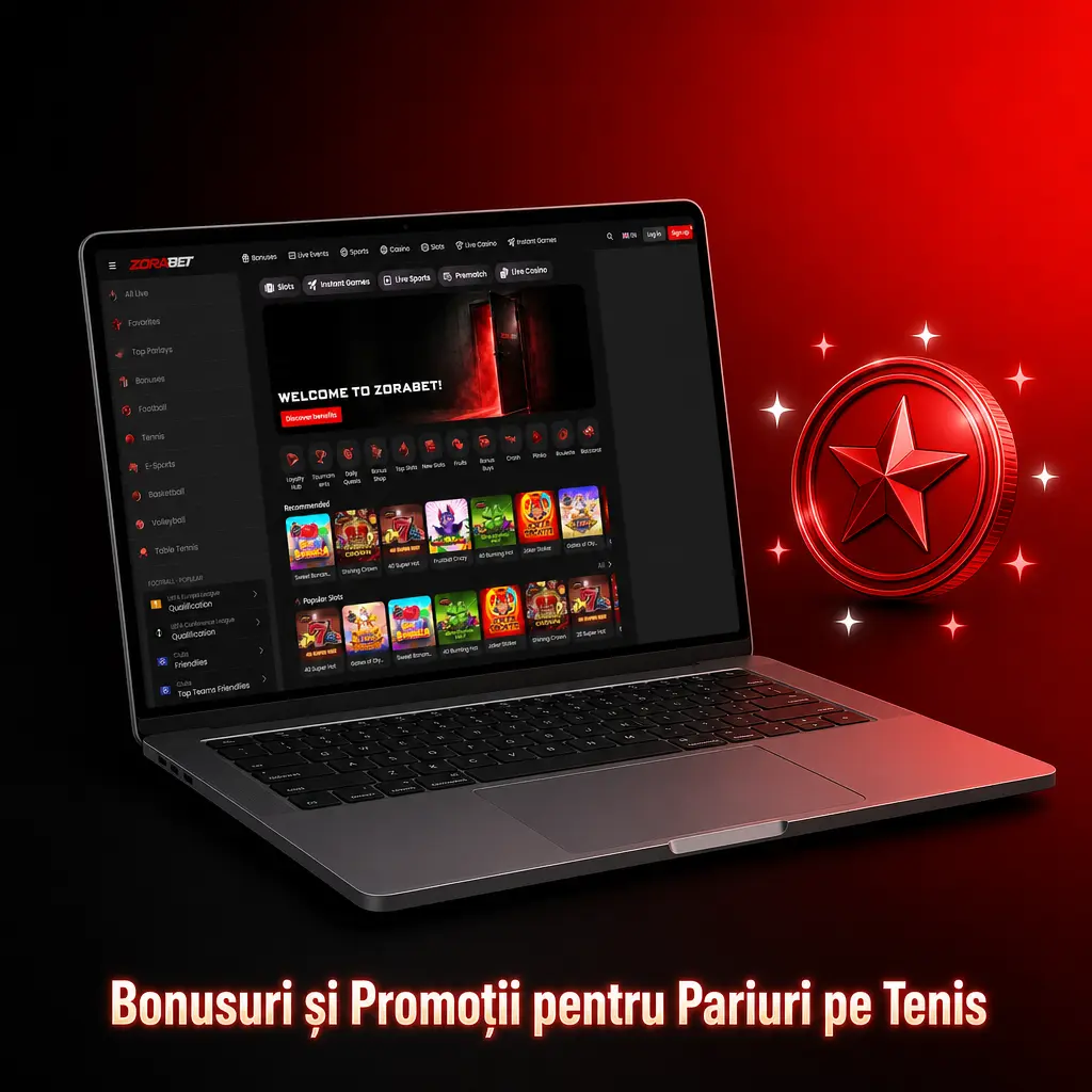Bonusuri ZoraBet pentru pariuri pe tenis: 500% până la 3.000 EUR pentru utilizatori noi